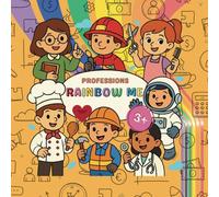 Coloring Book - Rainbow Me: Professions