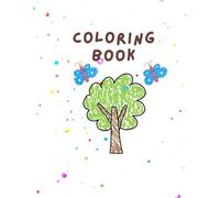 Coloring Book: Simple Shapes Easy-Peasy: Activity Book For Kids Ages 3-8