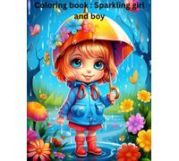 Coloring book: Sparkling girl and boy For Kids, Teens and Adults| 8.5x11 inches| 100 pages| 50 images