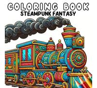 Coloring Book - Steampunk Fantasy
