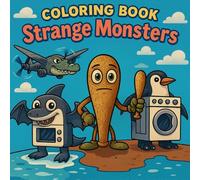 Coloring Book - Strange Monsters: Discover a world of strange monsters with unique combinations in this fun and imaginative coloring book