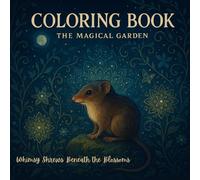 Coloring Book: The Magical Garden | Whimsy Shrews Beneath The Blossoms | 50 Cozy Garden fantasies to Color and Unwind | A Whimsical Garden Adventure for Grown-Up Dreamers