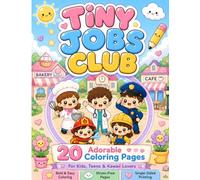 coloring book: Tiny Jobs Club