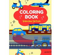 Coloring Book - Vehicles Edition