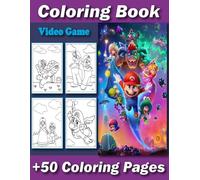 Coloring Book Video Game: +50 Coloring Pages