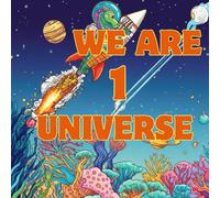 COLORING BOOK, WE ARE 1 UNIVERSE, THE OCEAN: COLORING BOOK FOR ADULTS, THE OCEAN MERGE IN THE SPACE