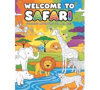 Coloring book: Welcome to Safari