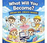 Coloring Book: What Will You Become? A Motivational Career Coloring Book for Kid: Inspiring Careers Coloring Book for Kids