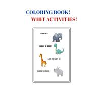 Coloring Book!: Whit Activities