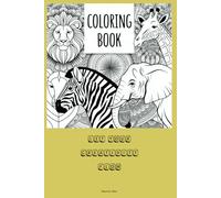 Coloring Book: Wild animals of the savannah