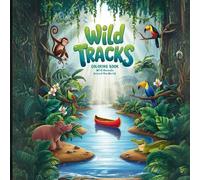 Coloring Book Wild Tracks: An Animal Coloring Journey Across Earth