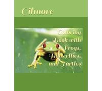 Coloring Book with Frogs, Butterflies, and Turtles