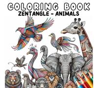 Coloring Book: Zentangle - Animals