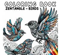 Coloring Book: Zentangle - Birds
