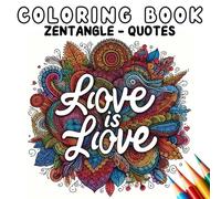 Coloring Book - Zentangle Quotes