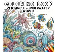 Coloring Book - Zentangle Underwater World