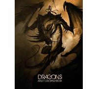 Coloring Books Dragons (Tascabile)