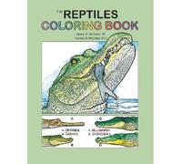 Coloring Concepts Inc. The Reptiles Coloring Book (Tascabile) Coloring Concepts