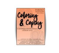 Coloring & Coping: Portrait Edition, Men's Volume: A Bonafide Mental Health Coloring Book