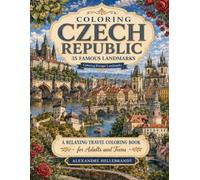 Coloring Czech Republic: 35 Famous Landmarks