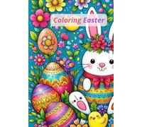 Coloring Easter Book 72 pages