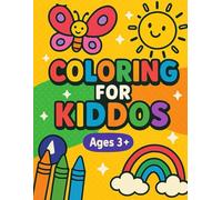 Coloring for Kiddos!: Each page is designed with extra-bold outlines and playful doodles that make coloring easy and exciting. It’s the perfect gift for early learners.