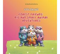 Coloring: FOREST FRIENDS: BIG AND SMALL ANIMAL ADVENTURES