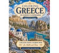 Coloring Greece: 35 Famous Landmarks