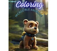 Coloring Incredible Animals 5ª Edition: Coloring Book for Children of All Ages. Coloring Incredible Animals 5ª Edition