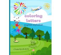 coloring letters: english alphabet