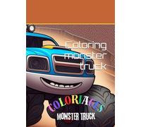 Coloring monster truck