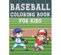 Coloring Place Baseball Coloring Book For Kids (Tascabile)
