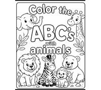 Coloring the ABC’s with animals