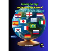Coloring the Flags and Learning the Names of Countries in Various Languages