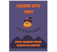 Coloring with Pooky: Adventure's with Spooky Halloween friend's coloring and counting