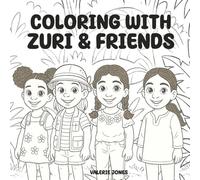 Coloring with Zuri & Friends