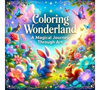 Coloring Wonderland A Magical Journey Through Art: Relaxing Line Art Pages for All Ages to Explore Creativity & Imagination