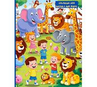 COLORING ZOO ANIMALS AND BIRDS: This book offers a fun and educational way for children to explore Zoo animals and Birds while being creative and having fun.
