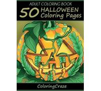 Coloringcraze Adult Coloring Book (Copertina rigida) Halloween Collection