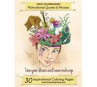 ColoringCraze Coloringcraze Adult Coloring Book (Tascabile)