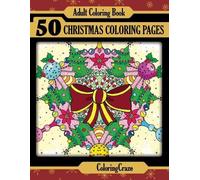 Coloringcraze Adult Coloring Book (Tascabile) Christmas Collection