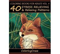 Coloringcraze Coloring Books For Adults Volume 4 (Tascabile)