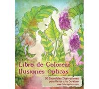 Coloringcraze Libro de Colorear Ilusiones Ópticas (Tascabile)