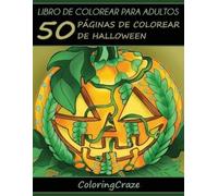 Coloringcraze Libro de Colorear para Adultos (Tascabile) Colección Halloween