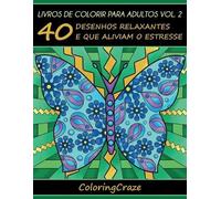Coloringcraze Livros de colorir para adultos vol. 2 (Tascabile)