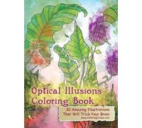 Coloringcraze Optical Illusions Coloring Book (Copertina rigida)