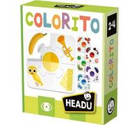 HEADU - Colorito Montessori - Riconosci e Associa i Colori! | Gioco Educativo Bambini 2 3 4 Anni, Giochi Montessori, Gioco Didattico per Imparare a Distinguere i Colori, Regalo Bambina Regalo Bambino