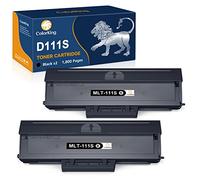 ColorKing MLT-D111S Sostituzione Compatibile per Samsung D111S MLT-D111L Toner per Xpress M2026W M2026 M2070FW M2070 M2070W M2070F M2020 M2020W M2021 M2021W M2022 M2022W M2071 M2078W (Nero, 2-Pack)