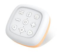 COLORLAM leMacchina del Rumore Bianco Portati con 30 Suoni e 7 Luci Notturne Timer di Regolazione del Volume a 16 Livelli Funzione di Memoria/Registrazione Terapia del Sonno per Adulti