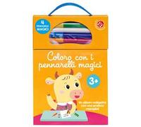 Coloro con i pennarelli magici 3+. Ediz. illustrata. Con pennarelli